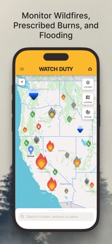 Watch Duty: Wildfire & Floods