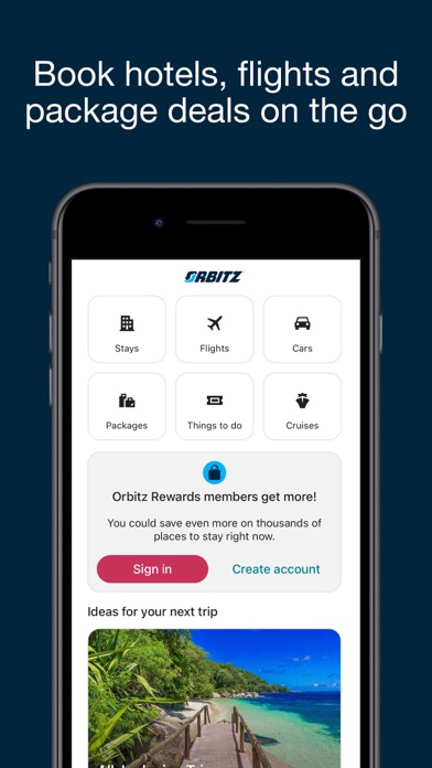 Orbitz Hotels & Flights