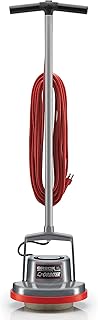 Oreck Commercial Orbiter Hard Floor Cleaner Machine, Multi-Purpose Floor Cleaning, Random Orbital Drive, Wide Cleaning Path, 50-Foot Long Cord, ORB550MC, Gray/Red