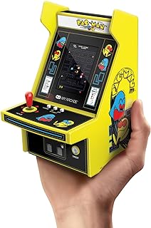 My Arcade Pac-Man Micro Player Pro: 6.8" Handheld Game, Arcade Classics | Retro Gaming, 2.8" Screen, PAC-MAN Toys