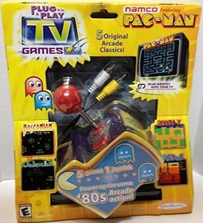Original Pac Man Arcade Classics Namco Plug &amp; Play TV Games