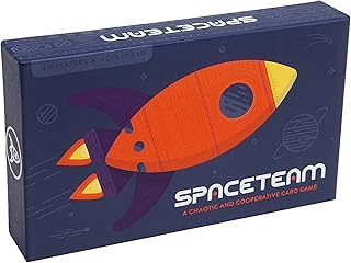 Stellar Factory Spaceteam | Cooperative Shouting Card Game | 3-6 Players, Ages 12+ | 5-Min Rounds | 100% Waterproof Plastic Cards