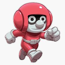 Magnet Pilot - Spelunky 2 Magnetic Vinyl Sticker 5"